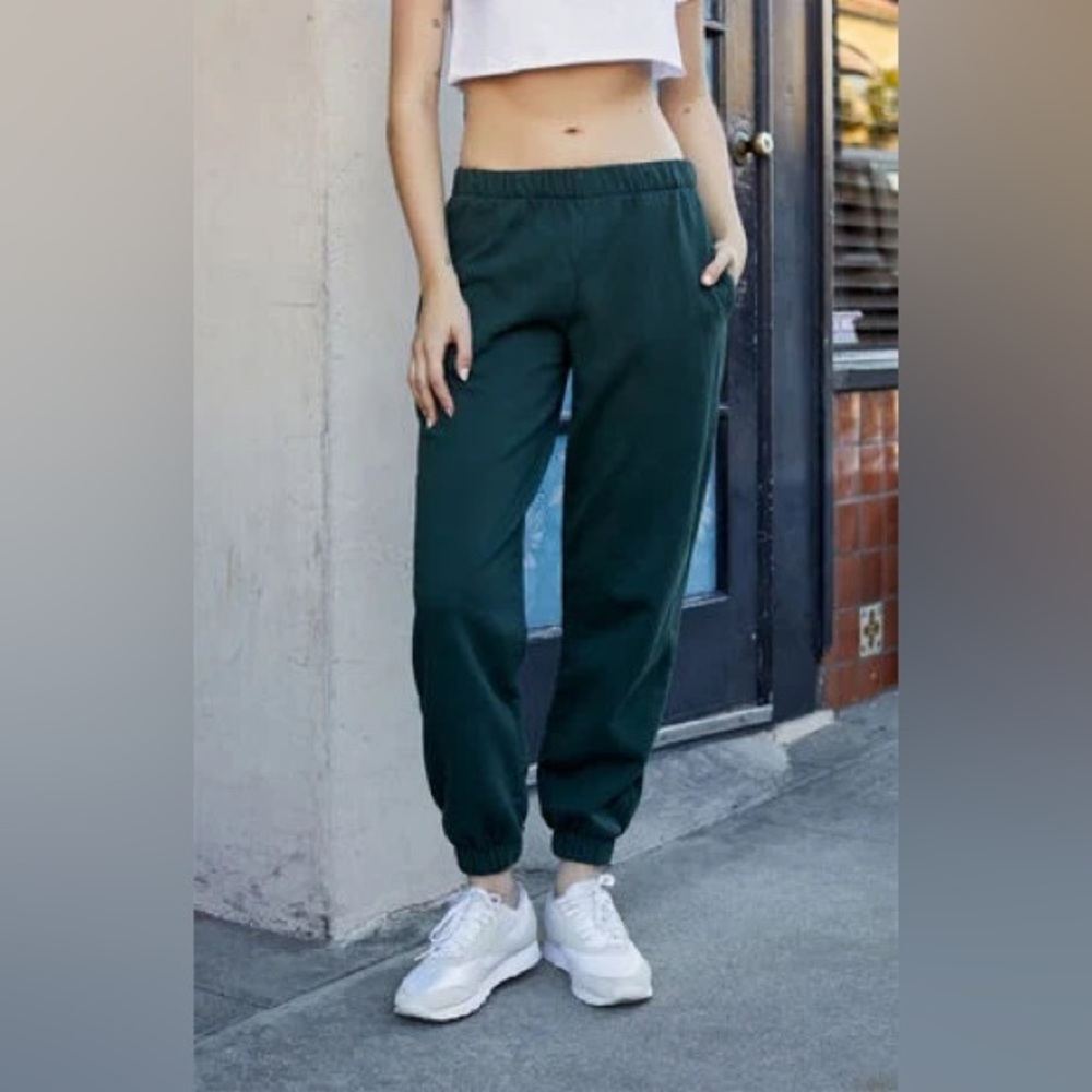 John Galt Green Rosa Sweatpants